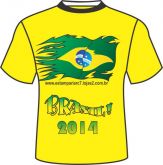 Camisa Bandeira Brasil 2014