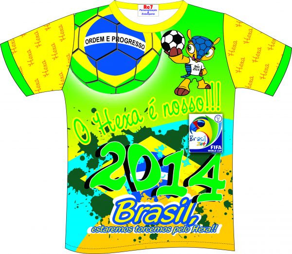 camisa fuleco 2014