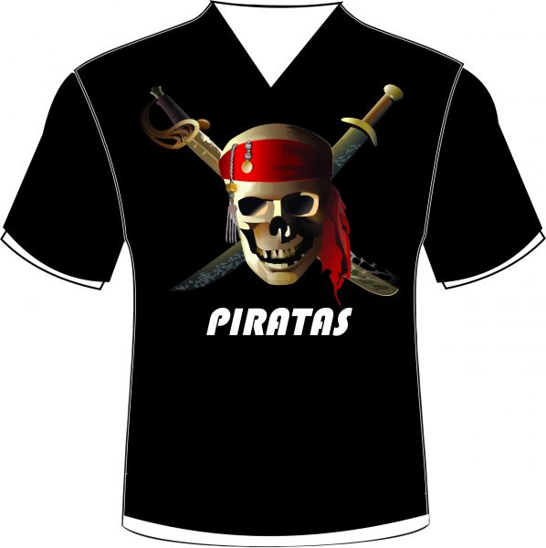 Camisa Piratas