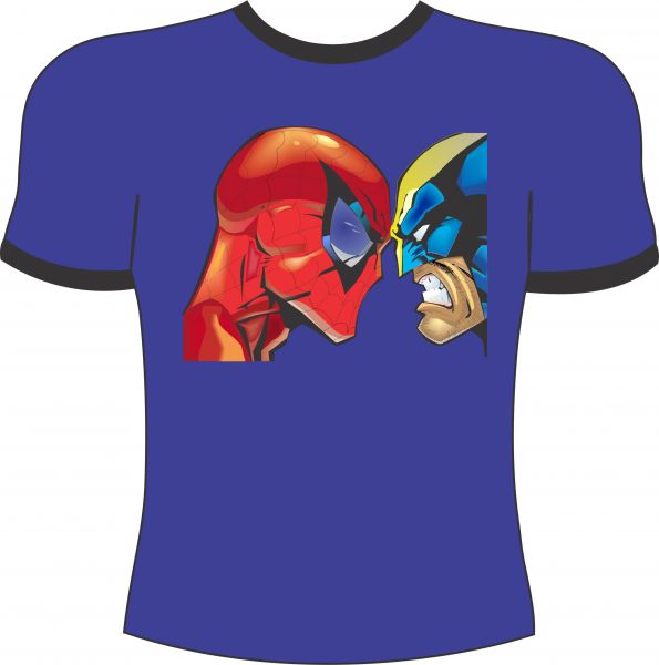 Camisa Aranha x Wolverine